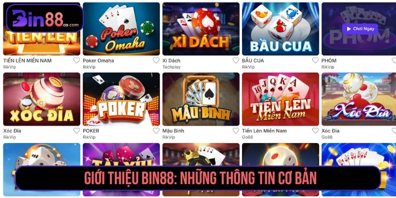 Giới Thiệu Bin88 Giới thiệu Bin88: Những thông tin cơ bản