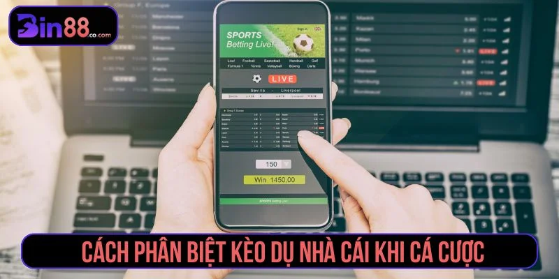Người chơi cần phân biệt kèo dụ nhà cái