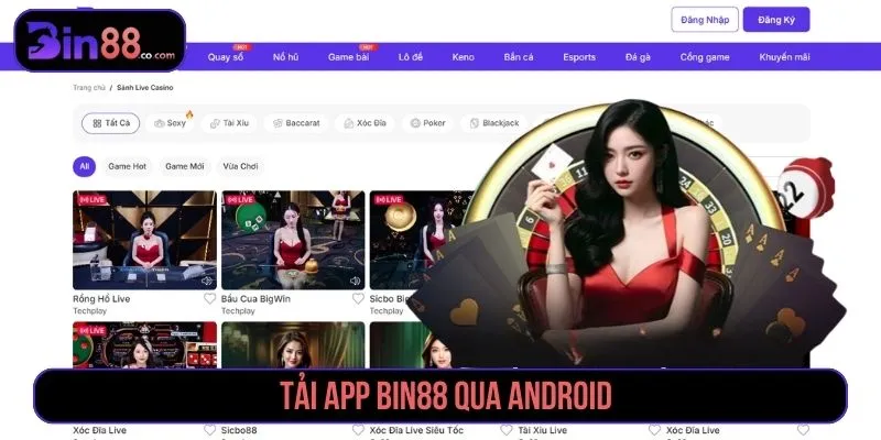 Tải App Bin88 Mới Nhất – Cài Nhanh, Nhận Ưu Đãi Cực Khủng Quy trình tải app chỉ cần vài bước đơn giản