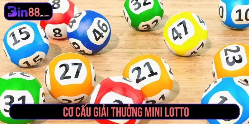 Thông tin về cơ cấu giải thưởng